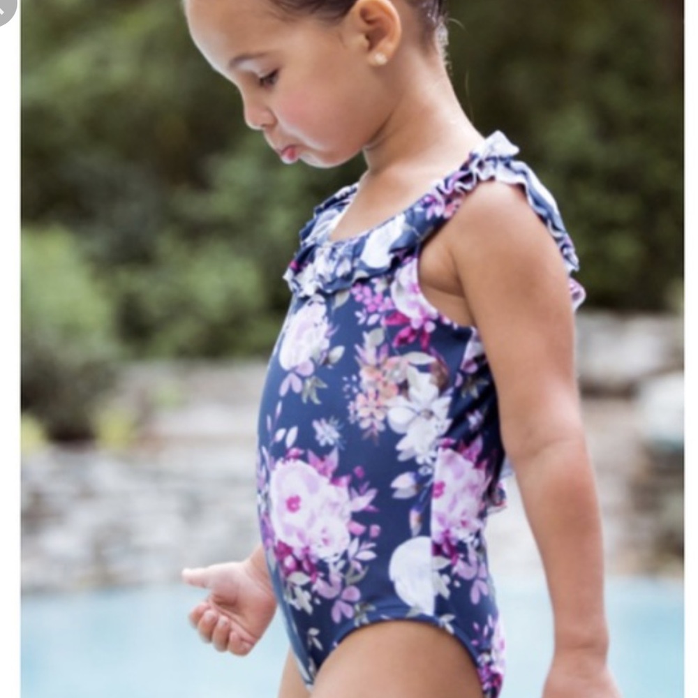 Kittenish toddler swimsuit 2t